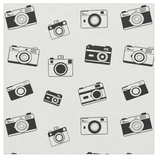 Naalden en garen - zwart en wit stof (Close Up)