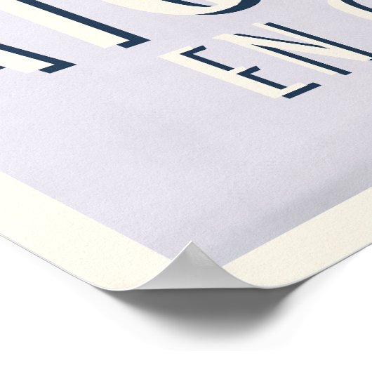 Naalden en Queyras Station Poster (Hoek)