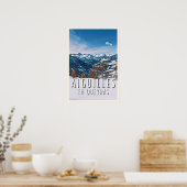 Naalden en Queyras Station Poster (Keuken)