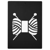 Naalden en scharnieren in het brein {Donker} Klembord (Achterkant)