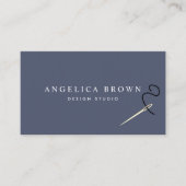 Naalden en schroefdop visitekaartje (Voorkant)