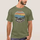 Naalden Highway South Dakota Mountains T-shirt (Voorkant)