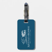 Naalden Highway South Dakota Recreatievoertuig Bagagelabel (Achterkant verticaal)