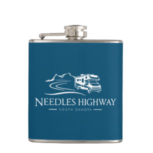 Naalden Highway South Dakota Recreatievoertuig Heupfles