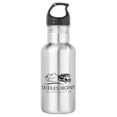 Naalden Highway South Dakota Recreatievoertuig Waterfles (Voorkant)