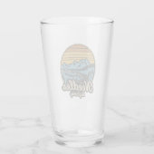 Naalden Highway South Dakota Retro Glas (Achterkant)