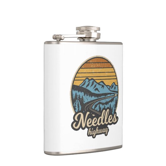 Naalden Highway South Dakota Retro Heupfles (Rechts)