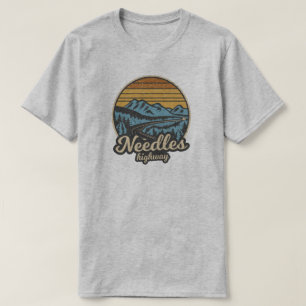 Naalden Highway South Dakota Retro T-shirt