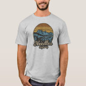 Naalden Highway South Dakota Retro T-shirt (Voorkant)