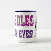 Naalden in mijn ogen! Mok Pilz-E (Center)