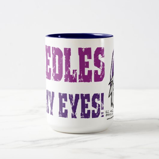 Naalden in mijn ogen! Mok Pilz-E (Center)