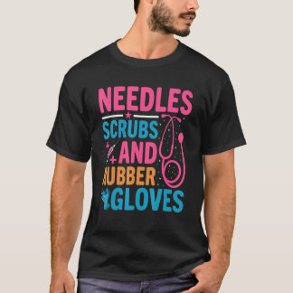 Naalden Operatiekleding Rubber Handschoenen Bloeda T-shirt