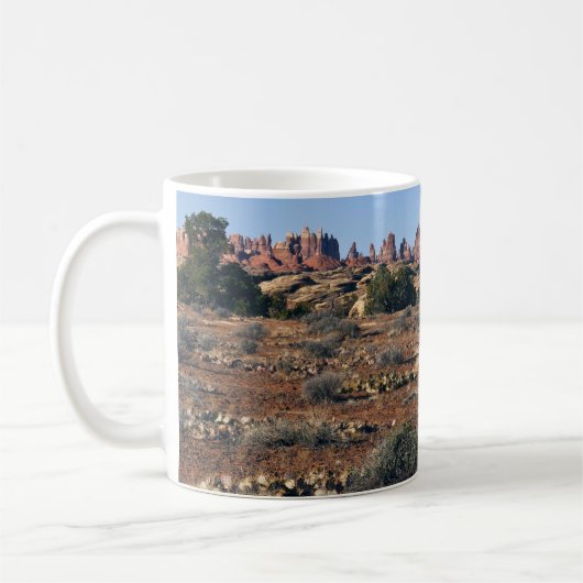 Naalden van Pothole Point Trail Koffiemok (Links)