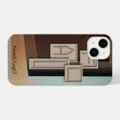 naaldenlework_3_4forfall_2 iPhone Case Hoesje (Achterkant horizontaal)