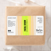 Naaldflesserumlabels met stripper etiket (Insitu)