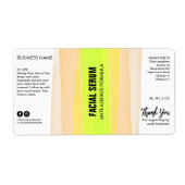 Naaldflesserumlabels met stripper etiket (Voorkant)