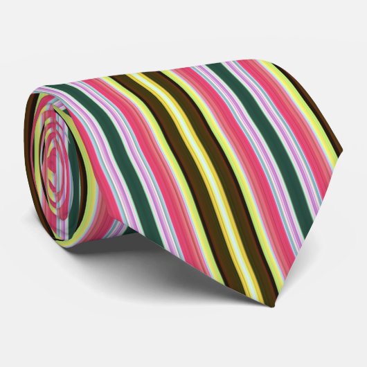 Naaldgestreepte stropdas (Opgerold)