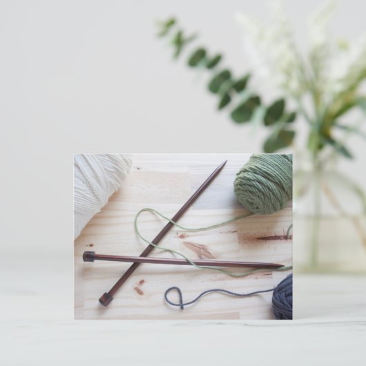 Naaldjes Briefkaart (Staand voorkant)