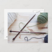 Naaldjes Briefkaart (Voorkant / Achterkant)