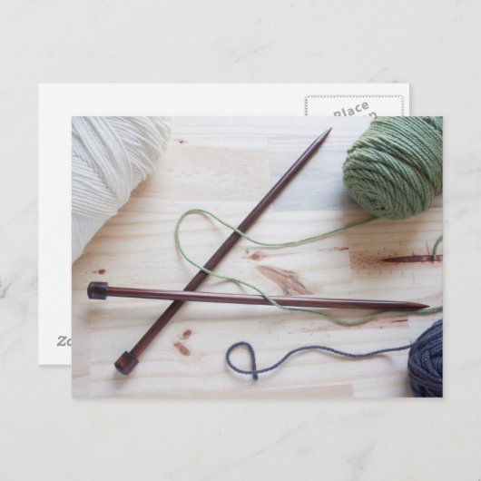 Naaldjes Briefkaart (Voorkant / Achterkant)