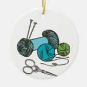 Naaldjes Keramisch Ornament (Voorkant)