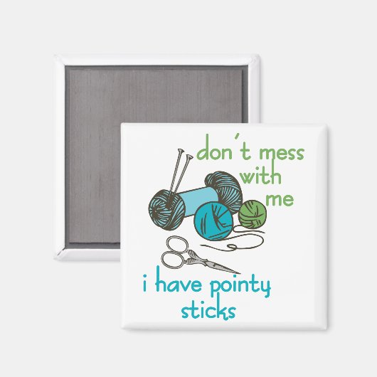 Naaldjes Magneet (Voorkant / Achterkant)