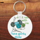 Naaldjes Sleutelhanger (Voorkant)