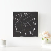 Naaldnaaiwand met schroefdraad vierkante klok (Huis)