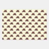 Naaldnaalden voor garnalen inpakpapier vel (Voorkant 3)