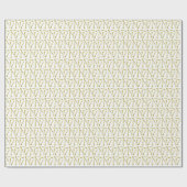 Naaldnaalden voor wasgoed cadeaupapier (Vlak)