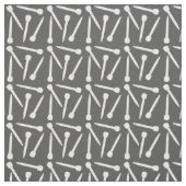 Naaldnaalden, wit stof (Swatch)
