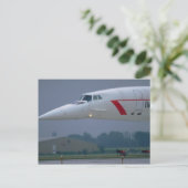 Naaldneus van een British Airways Concorde Briefkaart (Staand voorkant)