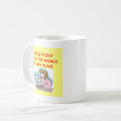 naaldpunt koffiemok (Voorkant links)