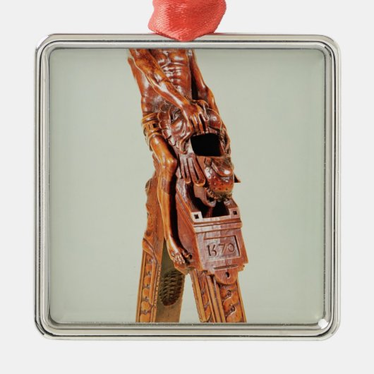 Naaldscheurtjes in de vorm van een man metalen ornament (Voorkant)