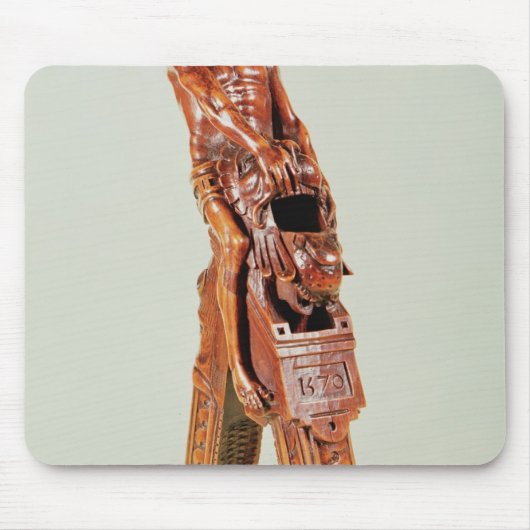 Naaldscheurtjes in de vorm van een man muismat (Voorkant)