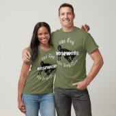 Naaldshirt Eén hond één handler_1 T-shirt (Unisex)