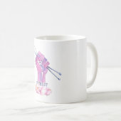 Naaldvermogen, garens, weerstand koffiemok (Voorkant rechts)