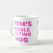 Naaldvilten Mok voor mama (Voorkant links)