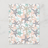 Naaldvis Briefkaart zonder patroonpatroon (Voorkant)