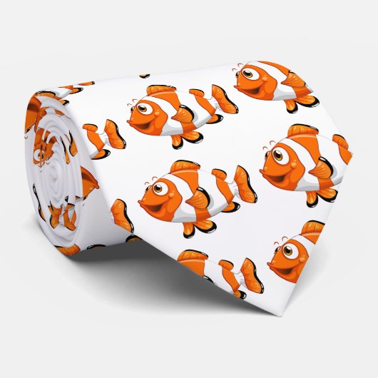 Naaldvis Stropdas (Opgerold)