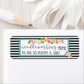 Naaldwerk aangepast ontwerp etiket (Insitu)