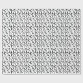 Naaldwerktuigen Cadeaupapier (Vlak)