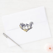 Naalt over je eekhoorns hart sticker (Envelop)