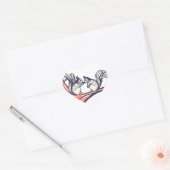 Naalt over je eekhoorns hart sticker (Envelop)