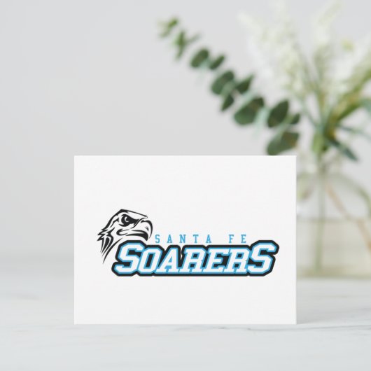 Naam 05 van het team briefkaart (Staand voorkant)