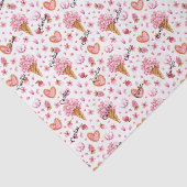 Naam, (3) Weefsel Papieren Bladen, Hydrangea Bloem Tissuepapier (Detail)