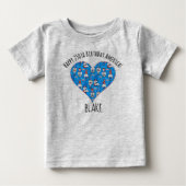 Naam, 4 juli Kabouters Blauw Hart 3 tot 24 maanden (Voorkant)