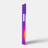 Naam (5 letter) regenboog indigo paars iphone hoes (Achterkant / Rechts)