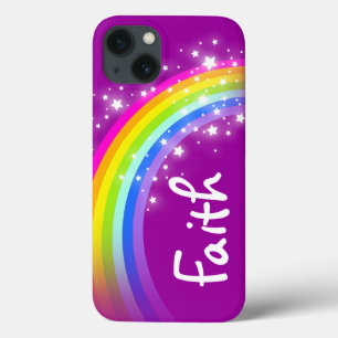 Naam 5 letter regenboogboogstang paars hoesje