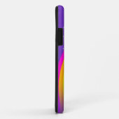 Naam (5 letters) regenboogindigo paarse iphone cas Case-Mate iPhone case (Achterkant/rechts)